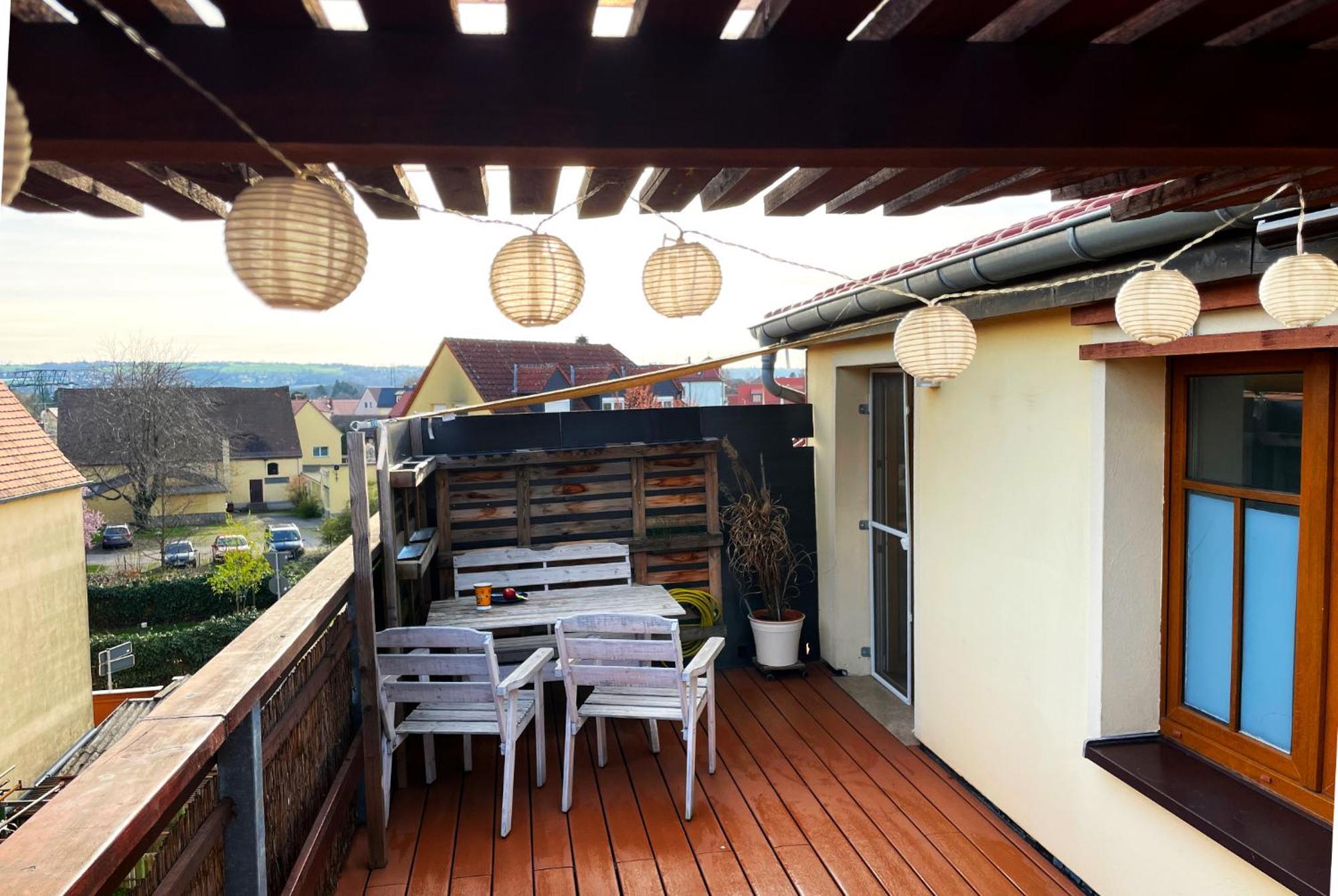 Apartment Bambus, Jungle, Dachterrasse & Bequem Bis Zentrum