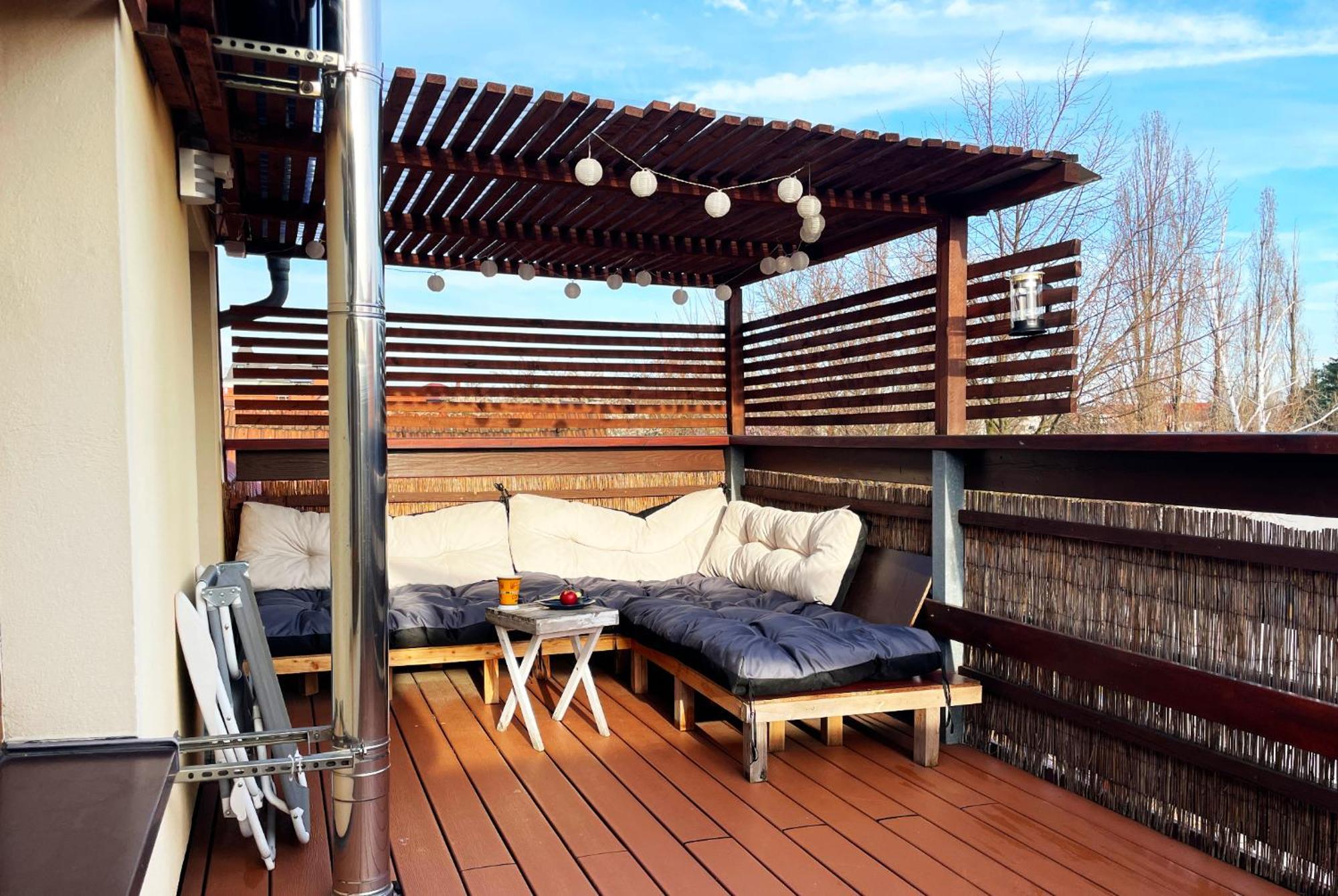 Apartment Bambus, Jungle, Dachterrasse & Bequem Bis Zentrum Radebeul